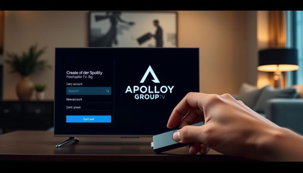 Apollo Group TV Account Setup