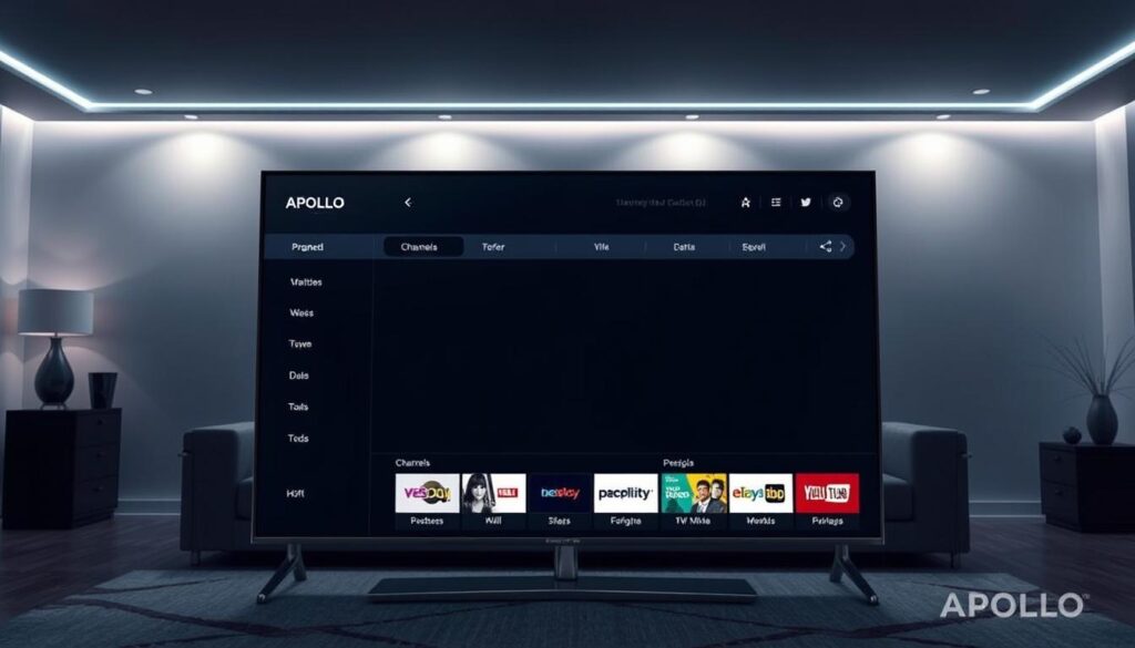 Apollo Group TV Channel Selection