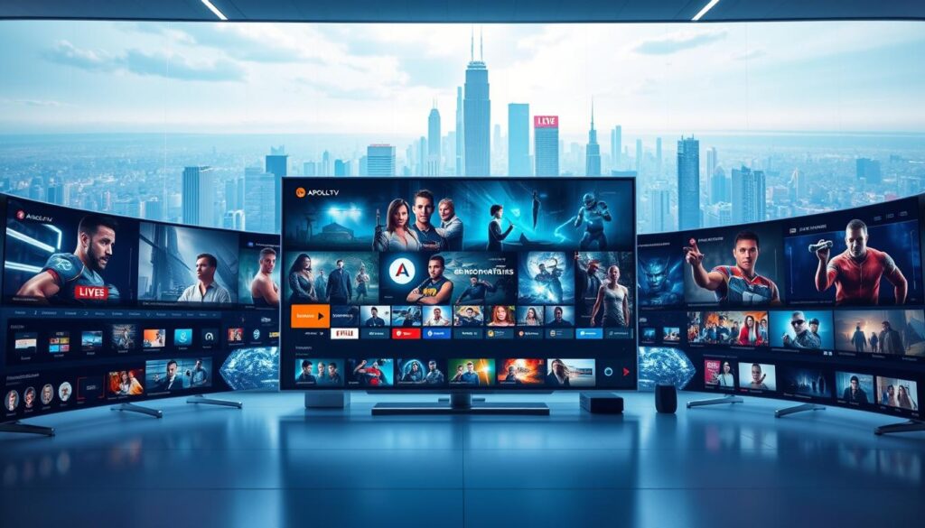 Apollo Group TV Features and Content