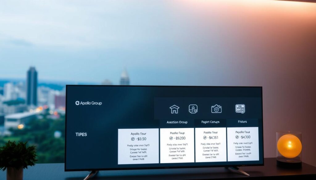 Apollo Group TV Subscription Packages