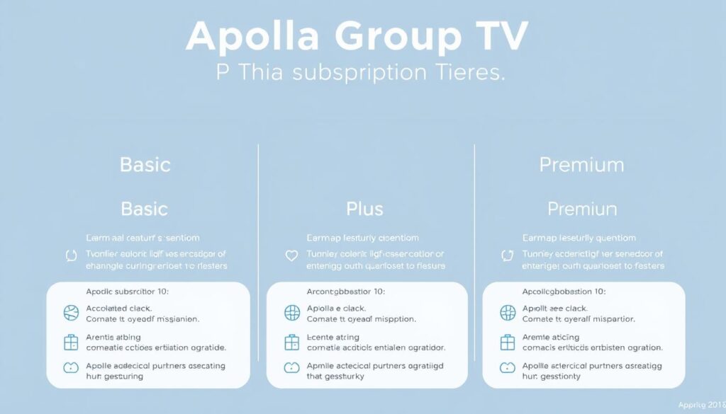 Apollo Group TV Subscription Tiers